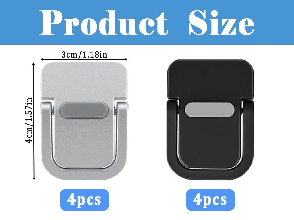 Подставка для ноутбука Anlising Mini, 8 шт, Невидимая подставка для компьютерной клавиатуры, Портативная подставка для клавиатуры для стола, фото №2