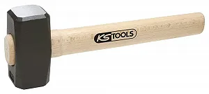 Кувалда KS Tools 142.5162 2000 г з ясеневою рукояткою - Фото 1