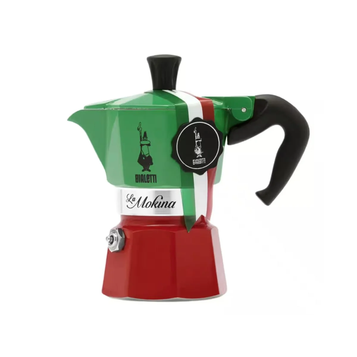 Кофеварка Bialetti La Mokina Tricolore 1/2 cup Half cup, фото №1