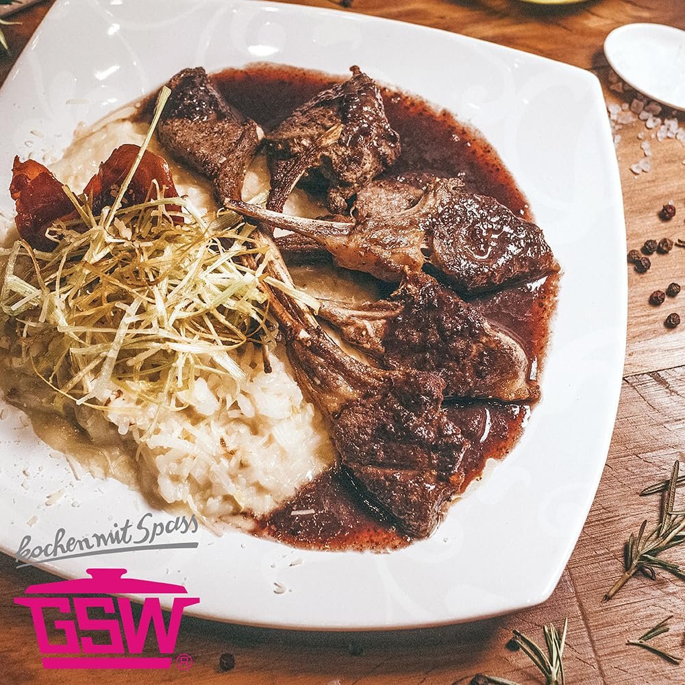 Форма для запекания GSW Gourmet 414579 Квадратная Гранит Алюминий Черный 28 x 28 x 8.5 см, фото №2 Форма для запекания GSW Gourmet 414579 Квадратная Гранит Алюминий Черный 28 x 28 x 8.5 см, фото №2