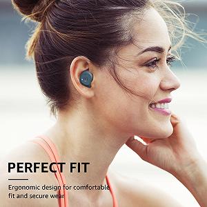 Наушники TOZO NC9 Беспроводные Bluetooth 5.3 Королевский синий synthetic.ua - Фото 1
