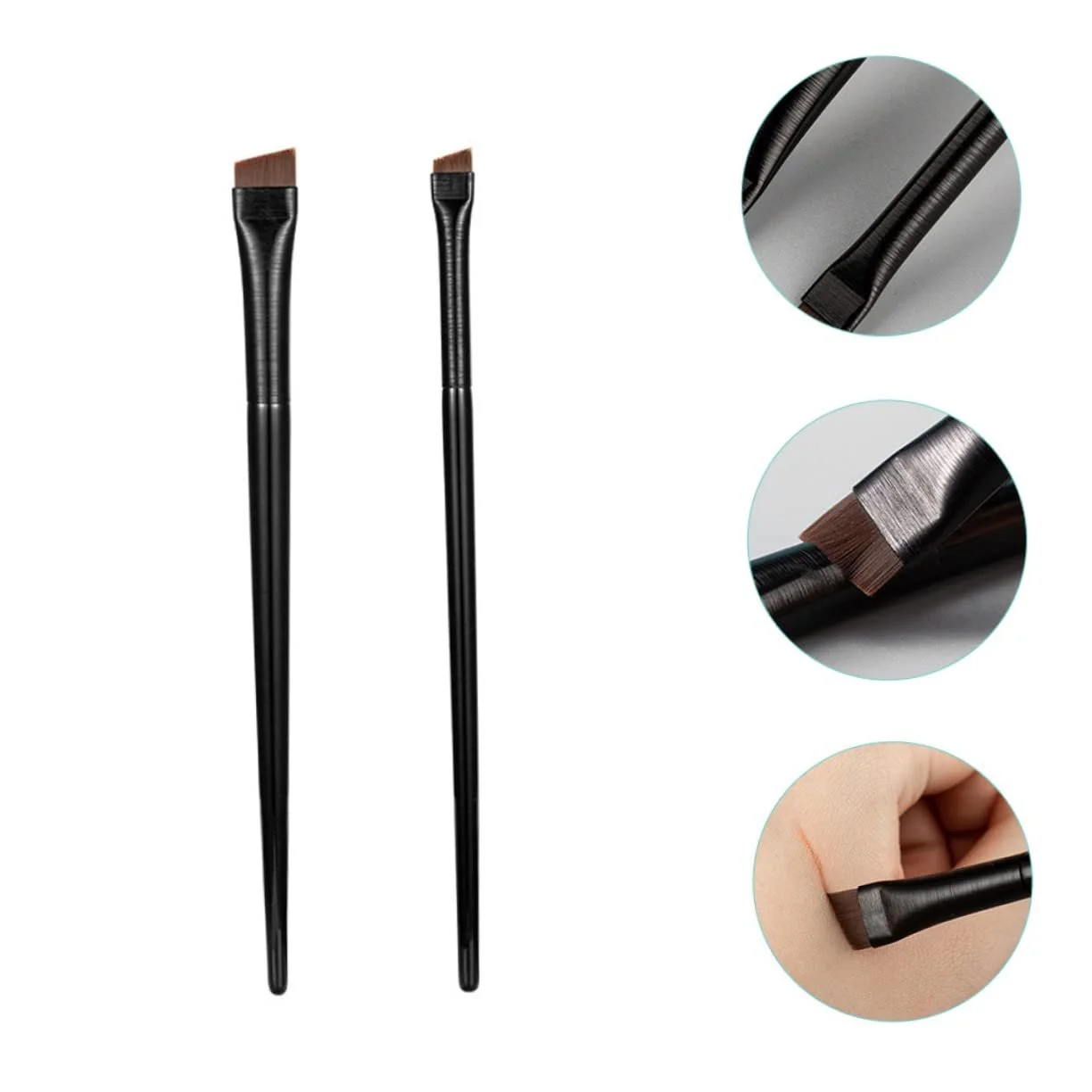 Кисти для подводки minkissy набор, фото №6 Кисти для подводки minkissy набор, фото №6