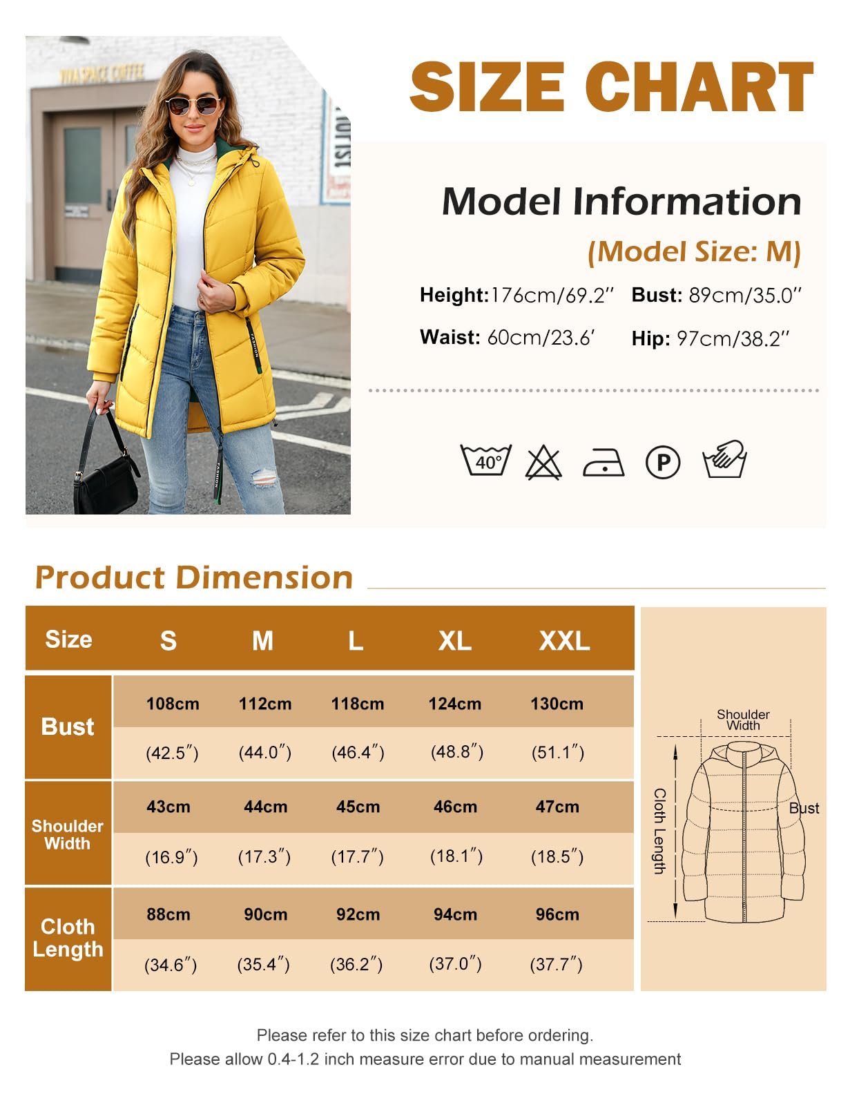 CMTOP Зимнее пальто Женское Теплое стеганое, фото №6 CMTOP Зимнее пальто Женское Теплое стеганое, фото №6