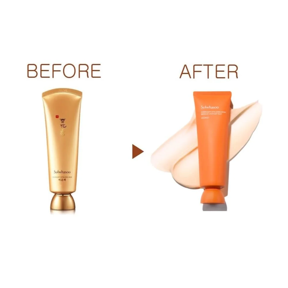 Нічна маска Sulwhasoo Overnight Vitalizing Mask 120мл, фото №2