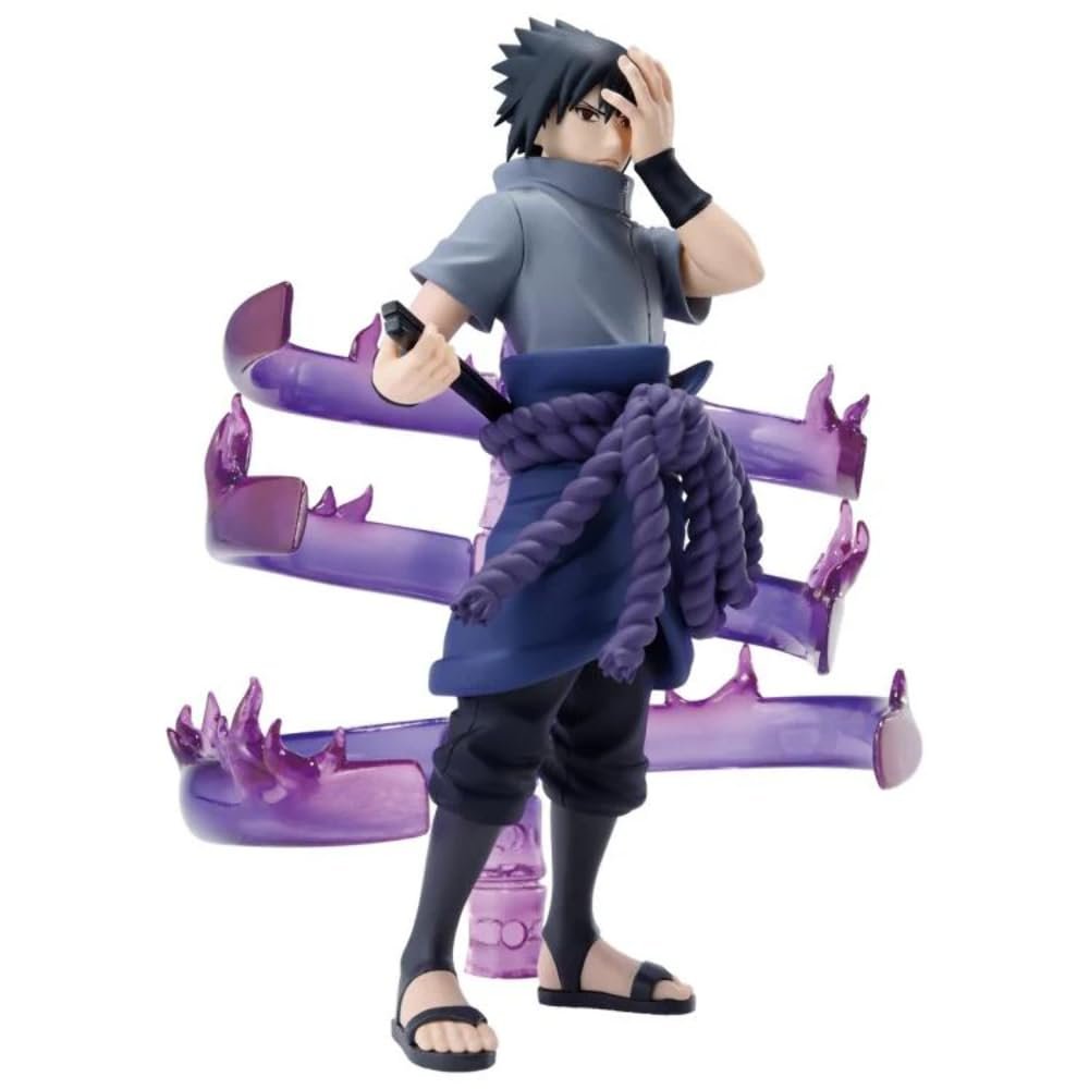 Фигурка Banpresto Naruto Shippuden Sasuke Uchiha II 15 см, многоцветная, фото №4