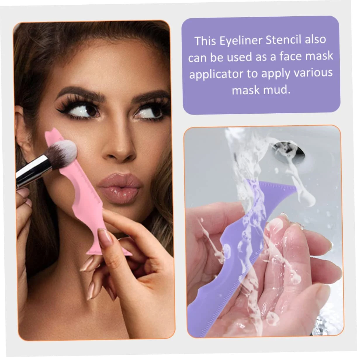 Інструмент Силіконова лінійка для краси DOITOOL, фото №3