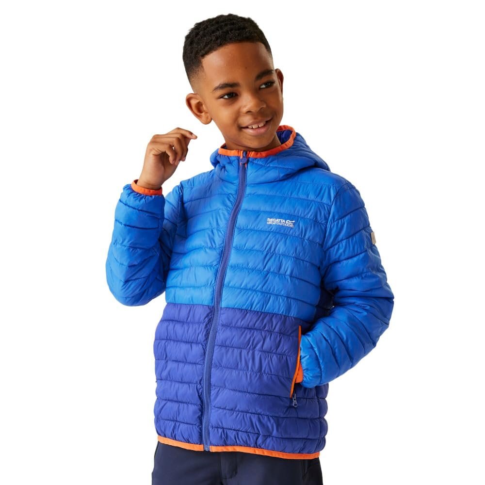 Куртка Regatta Hillpack II Упаковываемая стеганая с капюшоном для мальчиков, фото №1