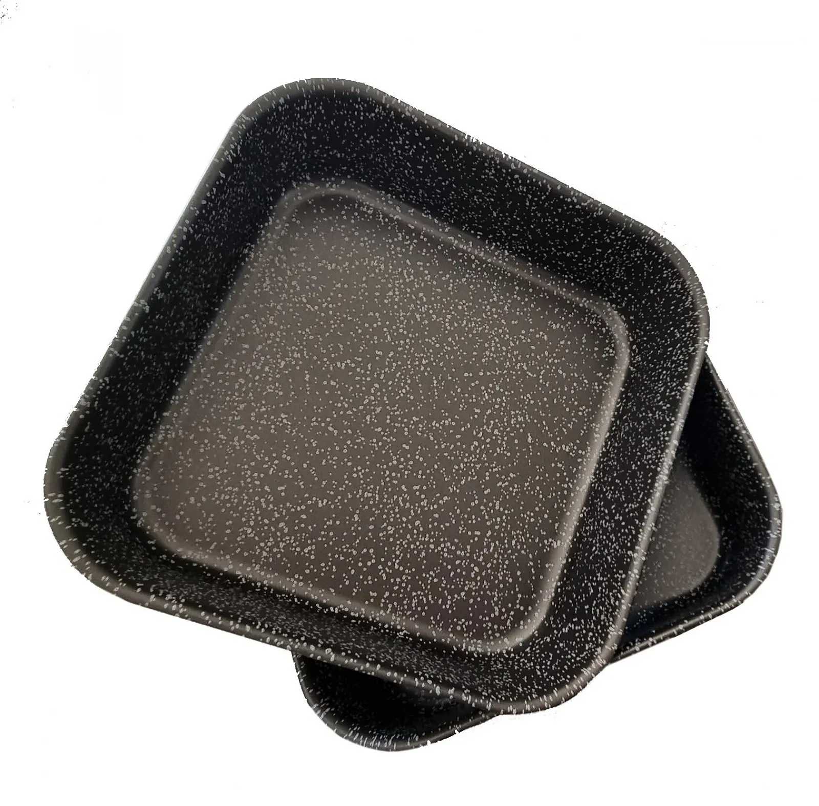 Противень для выпечки Sunrise для фритюрниц для печей Алюминий Антипригарное покрытие Каменный вид Квадратная форма 20 см, фото №7