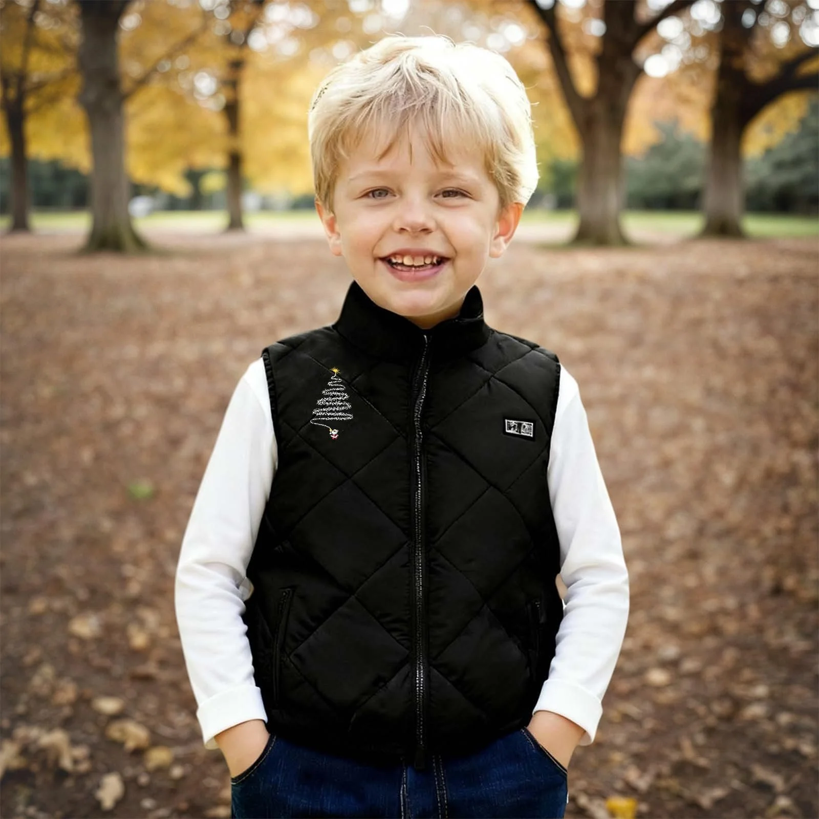 Жилет для малюків, зимовий теплий, фото №2