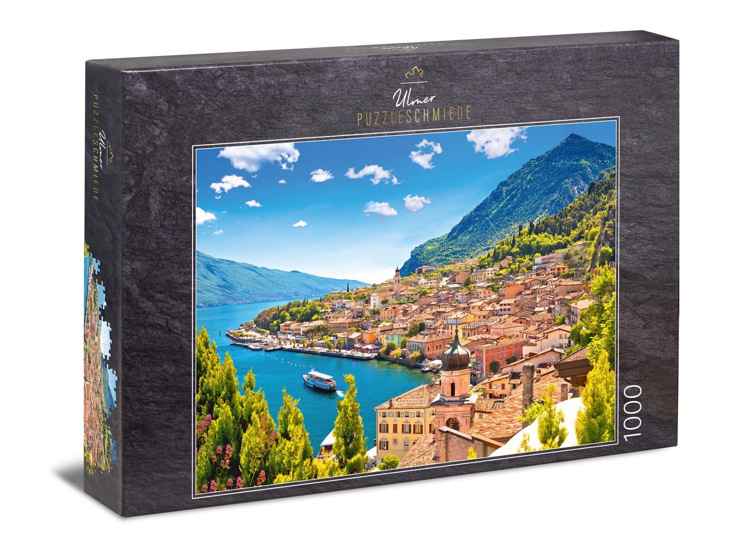 Пазл Ulmer Puzzleschmiede Lago di Garda 1000 элементов Озеро Гарда Лимоне-суль-Гарда Италия, фото №1