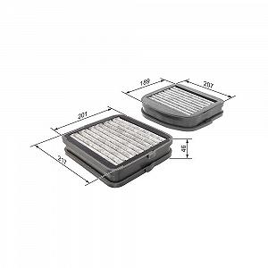 Фильтр салона BOSCH 1 987 432 533 для MERCEDES-BENZ MAYBACH - Фото 1