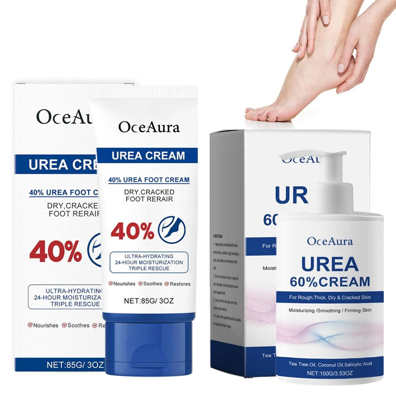 Крем Urea 40% для ног и рук восстанавливающий лосьон, фото №1