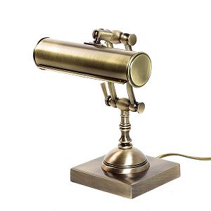 Лампа для піаніно Premium Bronzed латунь 1x E14 40 Вт 260 мм Бронзовий synthetic.ua - Фото 1