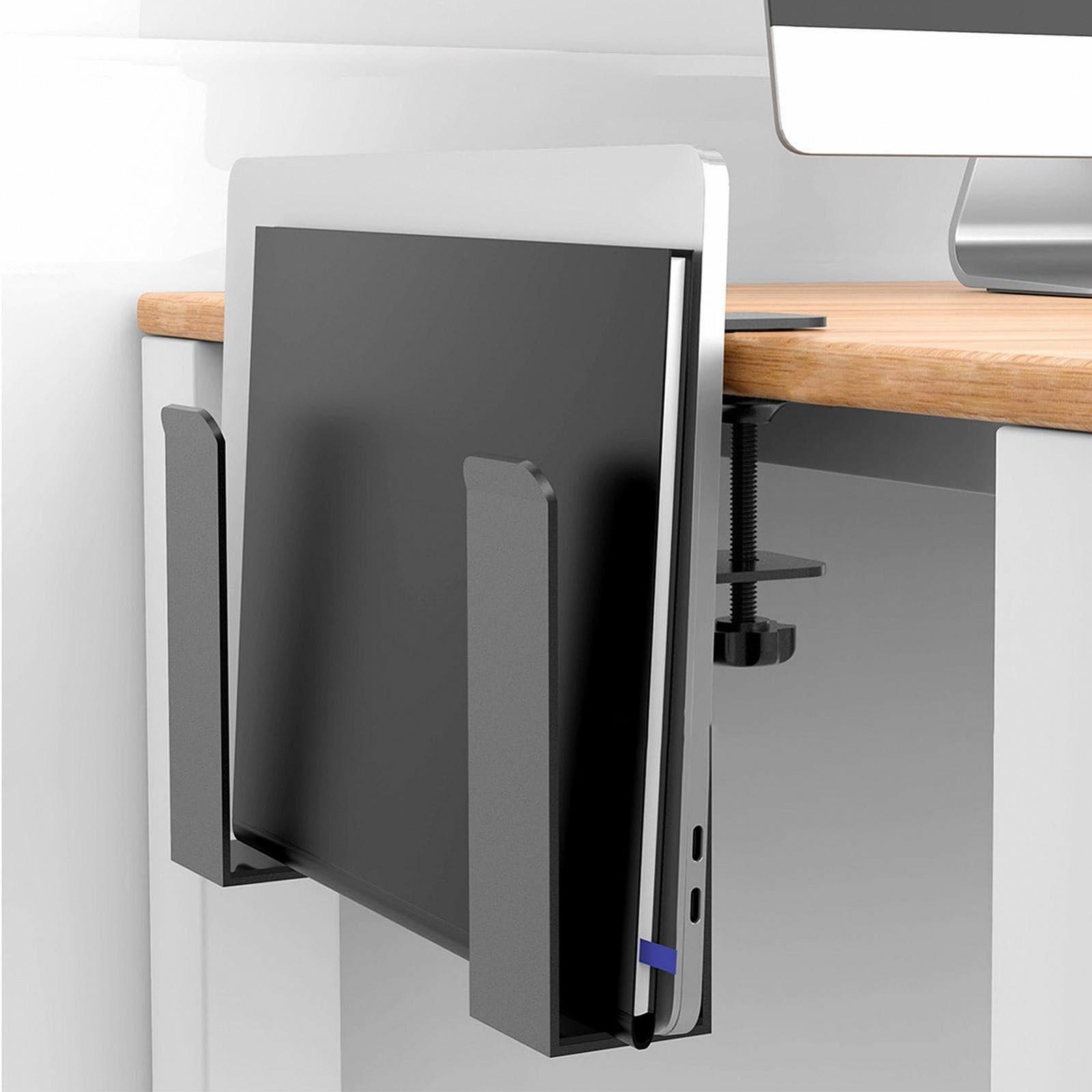 Регулируемый настольный боковой держатель для ноутбука, Вертикальная подставка для ноутбука, Металлический подвесной настольный держатель для ноутбука для Pro, Документов, фото №2