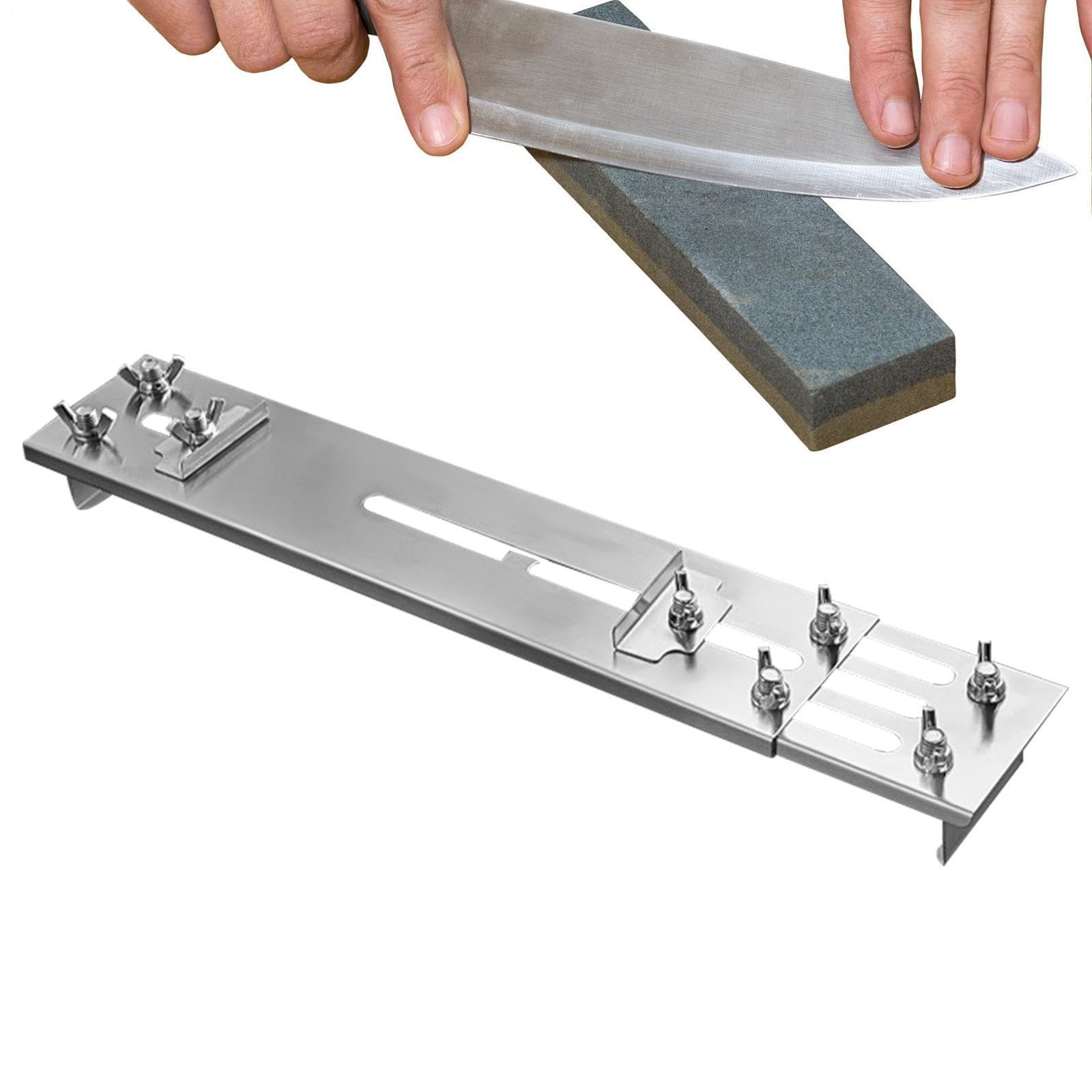 Держатель для точильного камня на раковину Bridge in Sharpness регулируемый нержавеющая сталь, фото №9