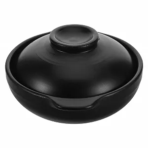 Каструля керамічна термостійка з кришкою для супів та локшини - Фото 1