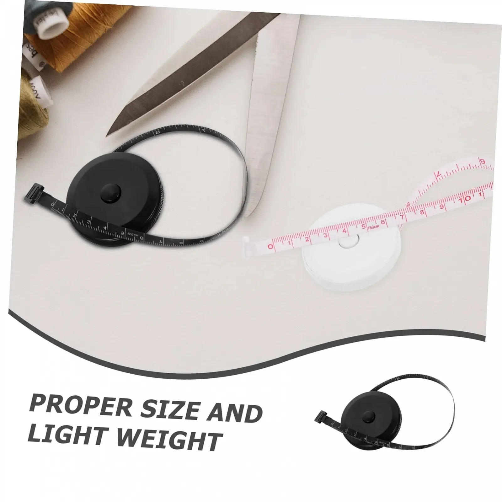 Рулетка Telescopic KITANDOVE Пластикова 10 шт, фото №4