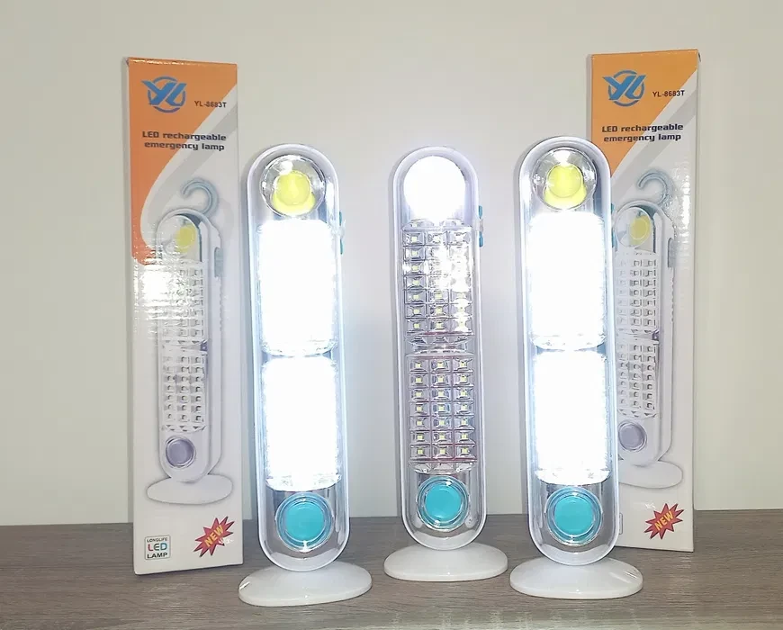 Акумуляторна портативна світлодіодна лампа YL-8683T, фото №3 Акумуляторна портативна світлодіодна лампа YL-8683T, фото №3