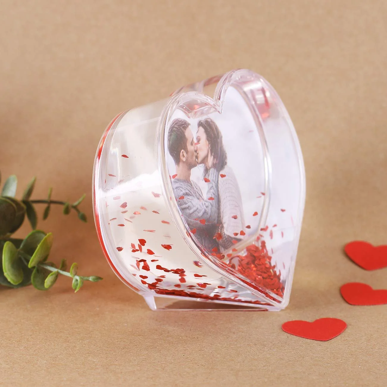 Снежный шар Сердце Herz & Heim Персонализированный Фото, фото №3 Снежный шар Сердце Herz & Heim Персонализированный Фото, фото №3