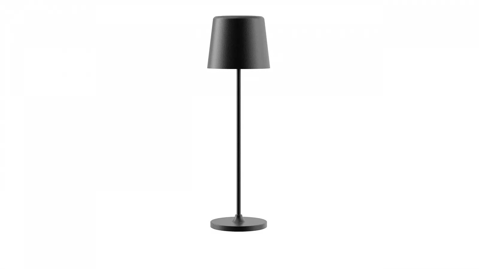 LED Настільна лампа Technoline Lichtzauber Deluxe T9600 2-в-1 акумуляторна USB-C 3 режими 37 см / 22 см Чорна, фото №1