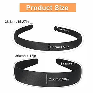 Женский обруч для волос Черный synthetic.ua - Фото 1