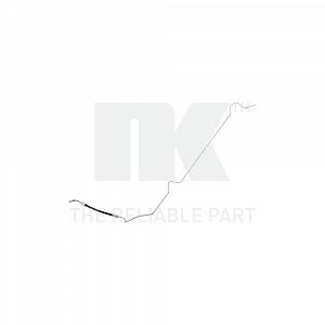 Гальмівний шланг NK 853978 для RENAULT задня вісь праворуч зовнішній - Фото 1