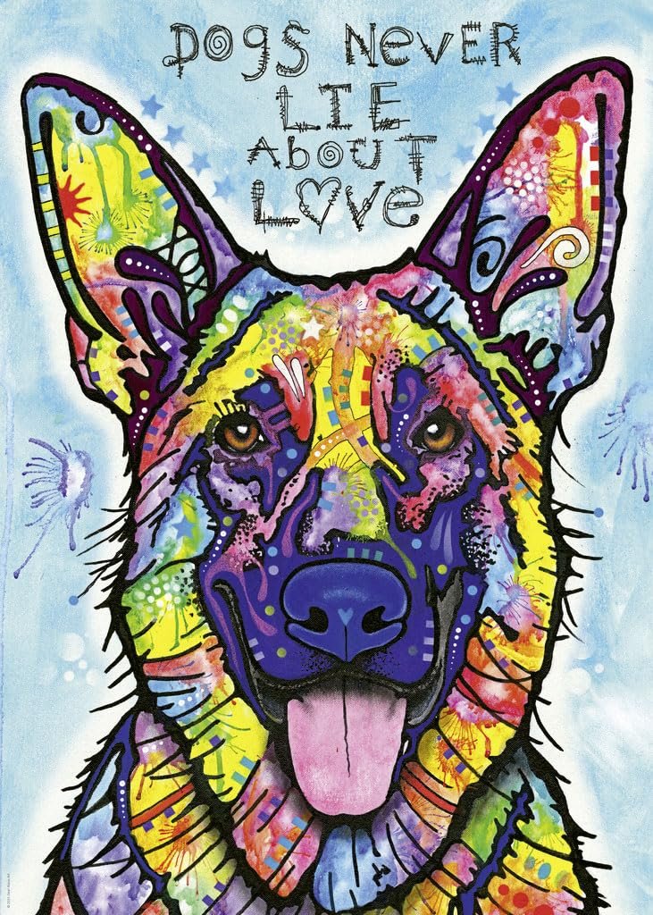 Пазл HEYE 29732 Dogs Never Lie About Love 1000 элементов Разноцветный, фото №2