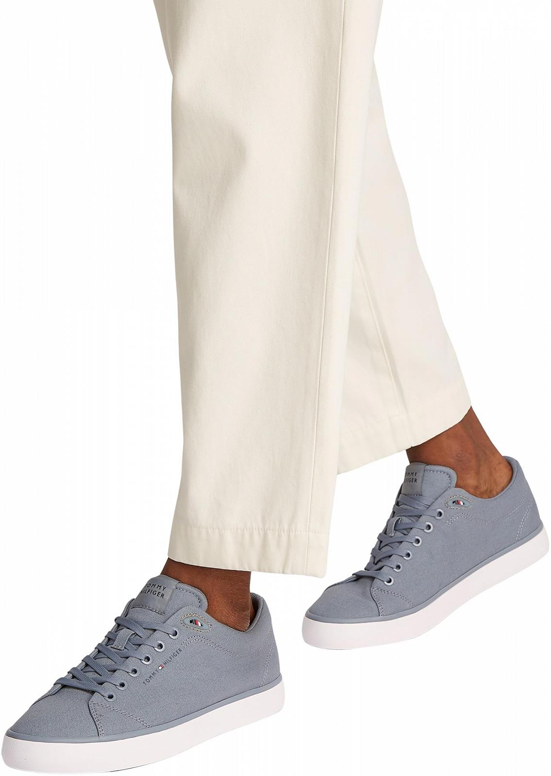 Низкие кеды Tommy Hilfiger Core Canvas Grau (Overcast Grey) 44, фото №6
