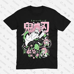 Футболка Аниме Клинок рассекающий демонов Demon Slayer TH102 S - Фото 1