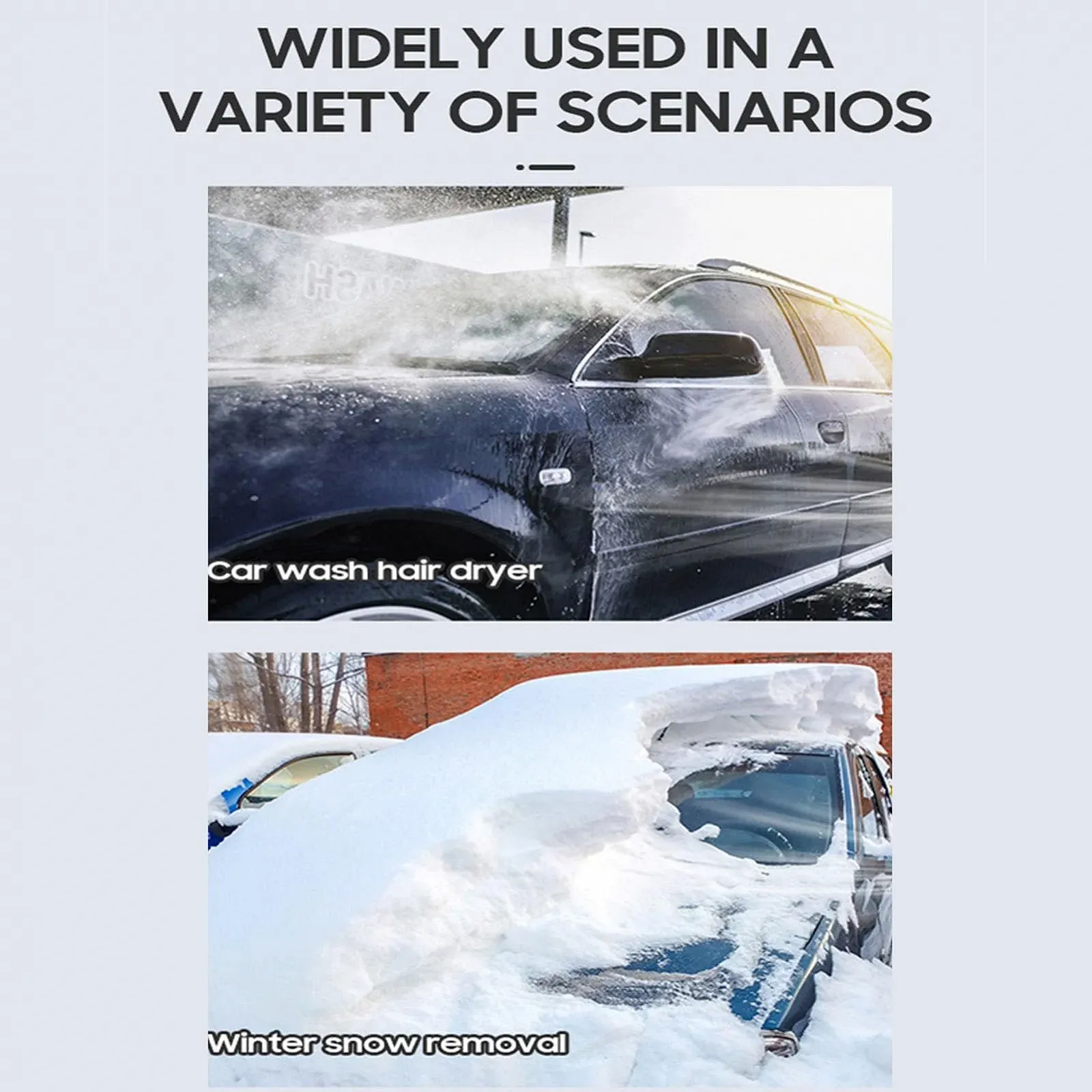 Електричний повітродувка  1 000 000 RPM 64 mm Nozzle Brushless Motor 8000 mAh Rechargeable Wireless, фото №4