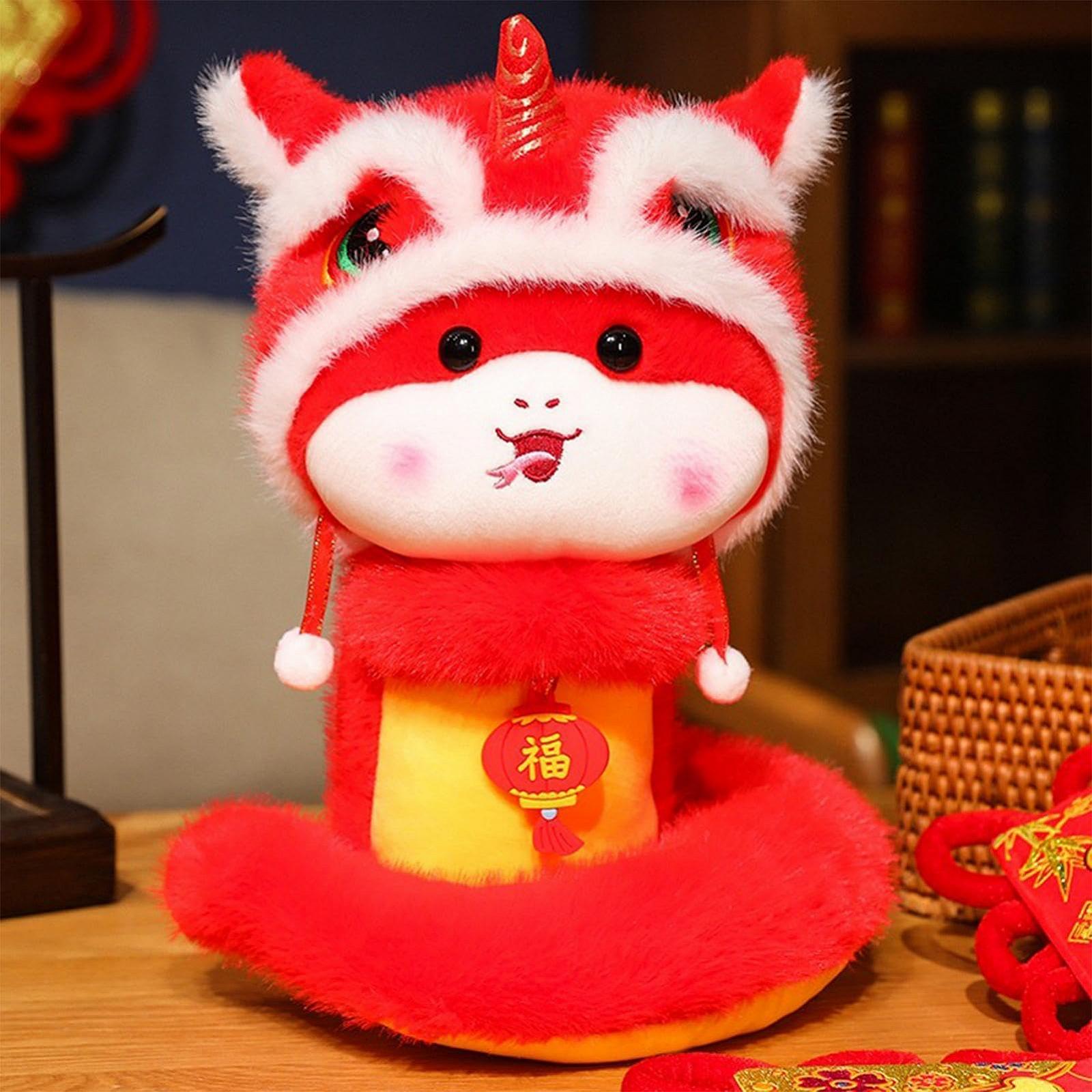 Плюш Жива Шанай Шланг Плюшова Змія Червоний, фото №3 Плюш Жива Шанай Шланг Плюшова Змія Червоний, фото №3