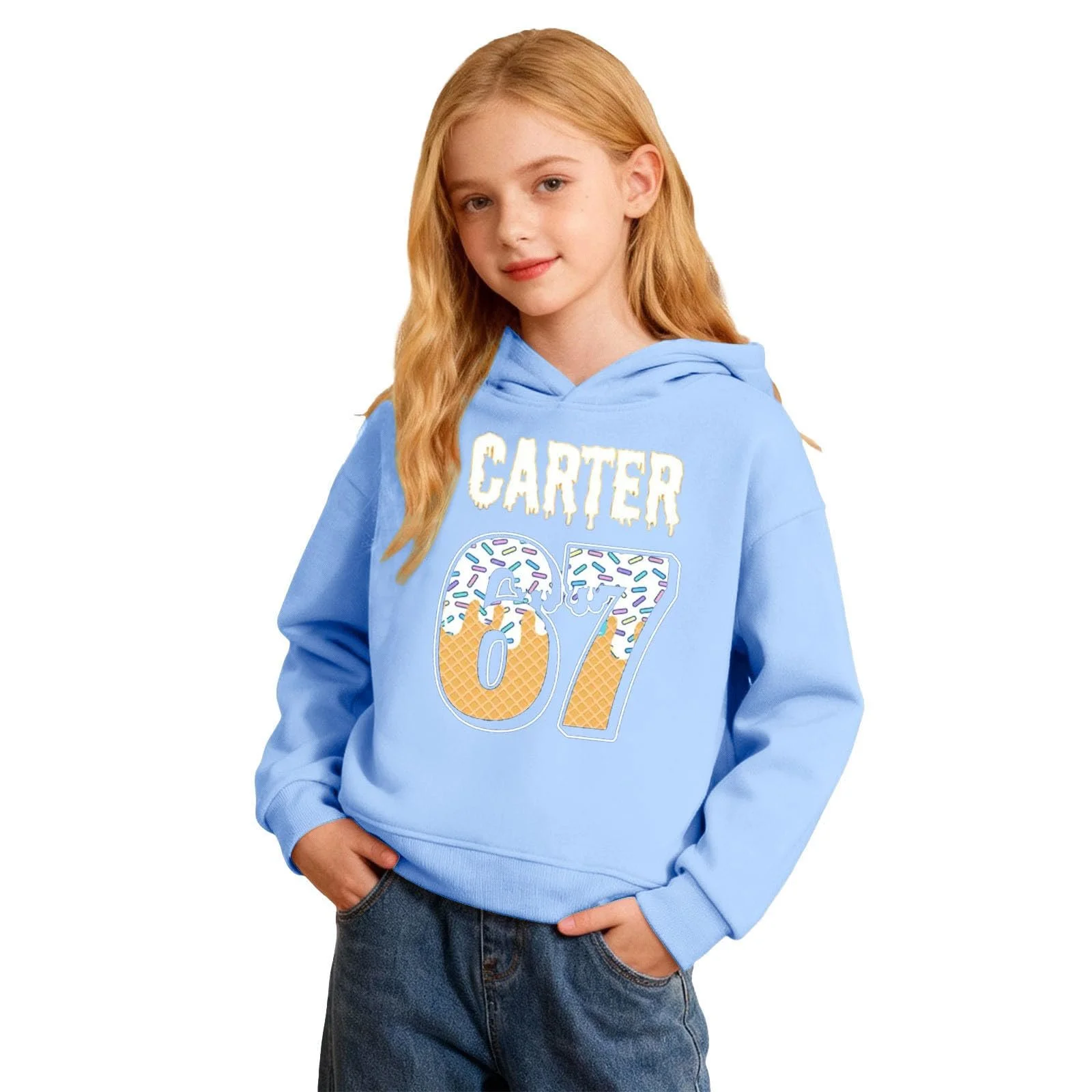 Худи Детский Толстовка для девочек и мальчиков Дышащий Удобный Повседневный Модный Худи С интересными принтами Для теплых активных дней Толстовка Куртка с длинными рукавами, фото №4