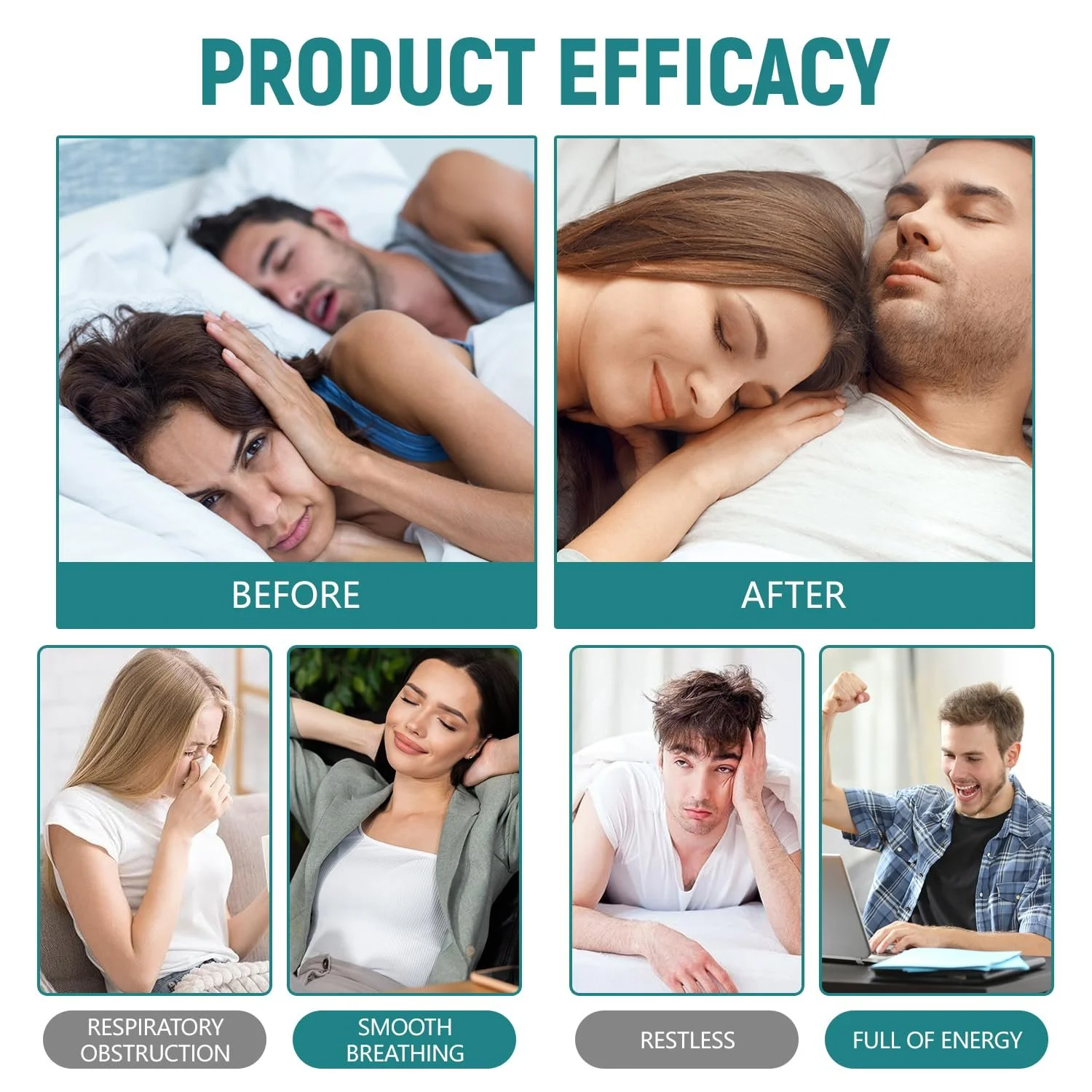 Пластыри для носа против храпа, полоски., фото №2