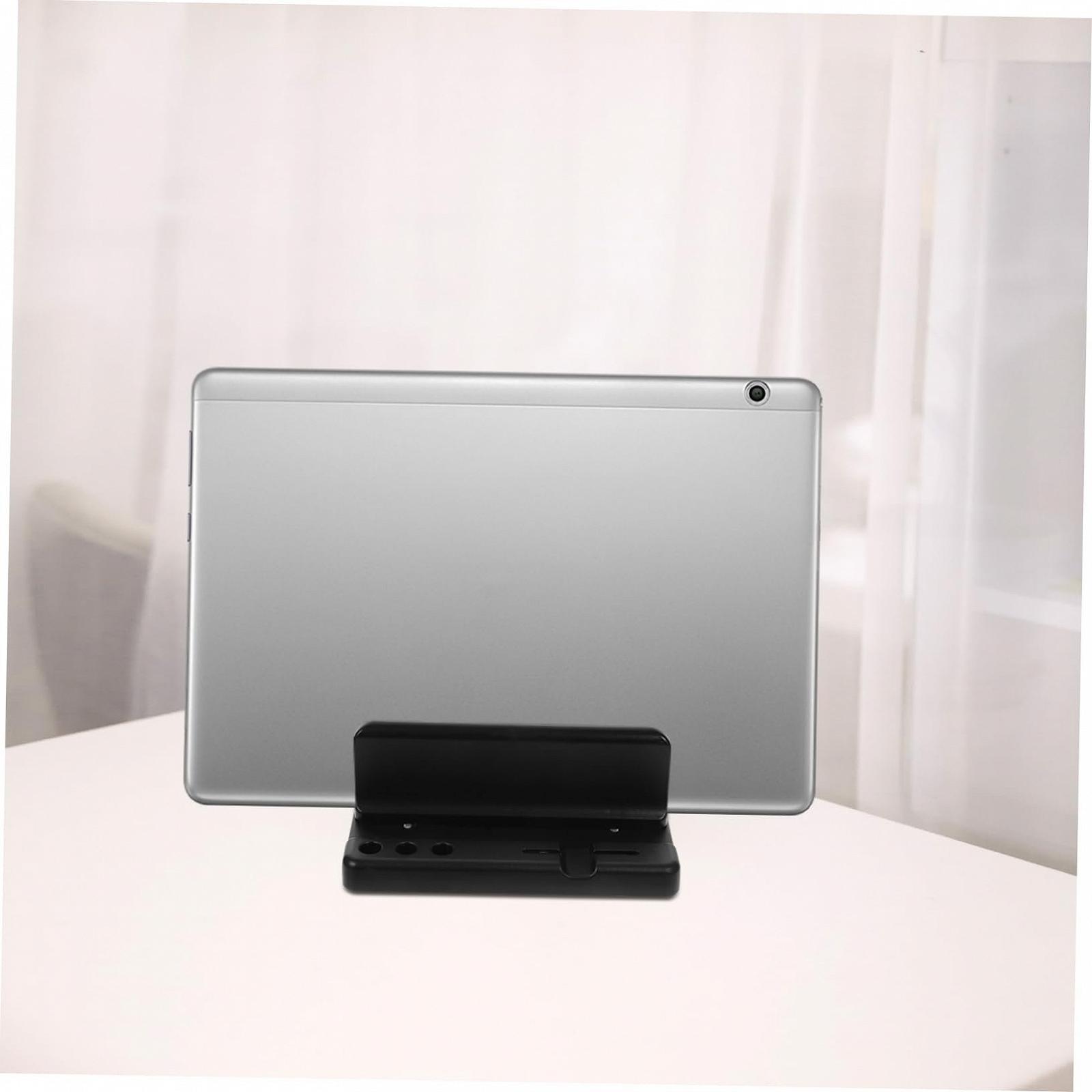 Вертикальная подставка для ноутбука DOITOOL, совместимая с MacBook Pro, прочный и легкий держатель для эффективного хранения на рабочем столе, черный, фото №8