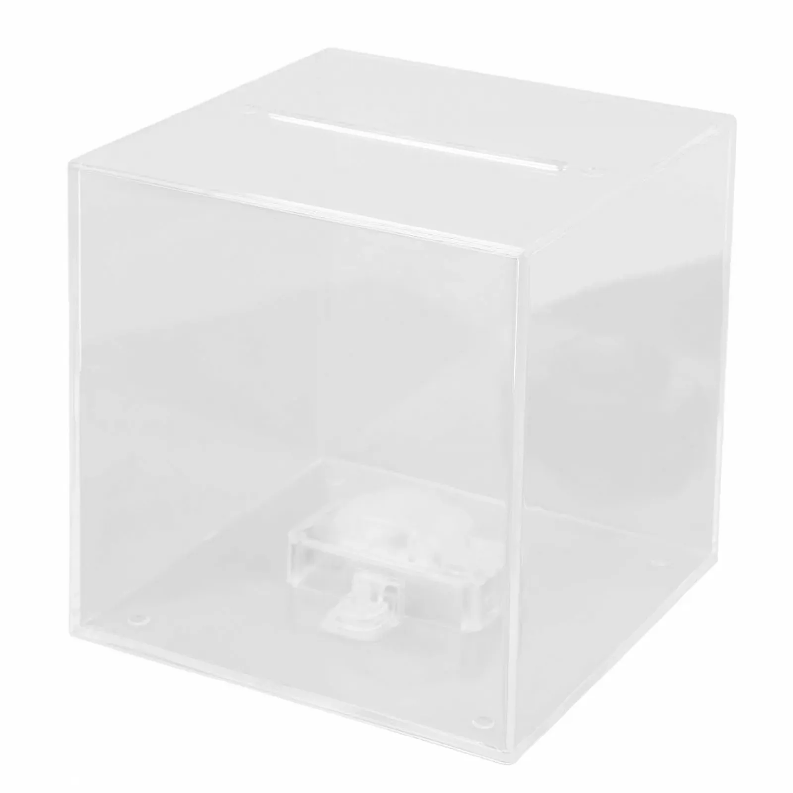 Скарбничка акрилова прозора з підсвічуванням нерозбірна для дорослих та дітей, фото №1