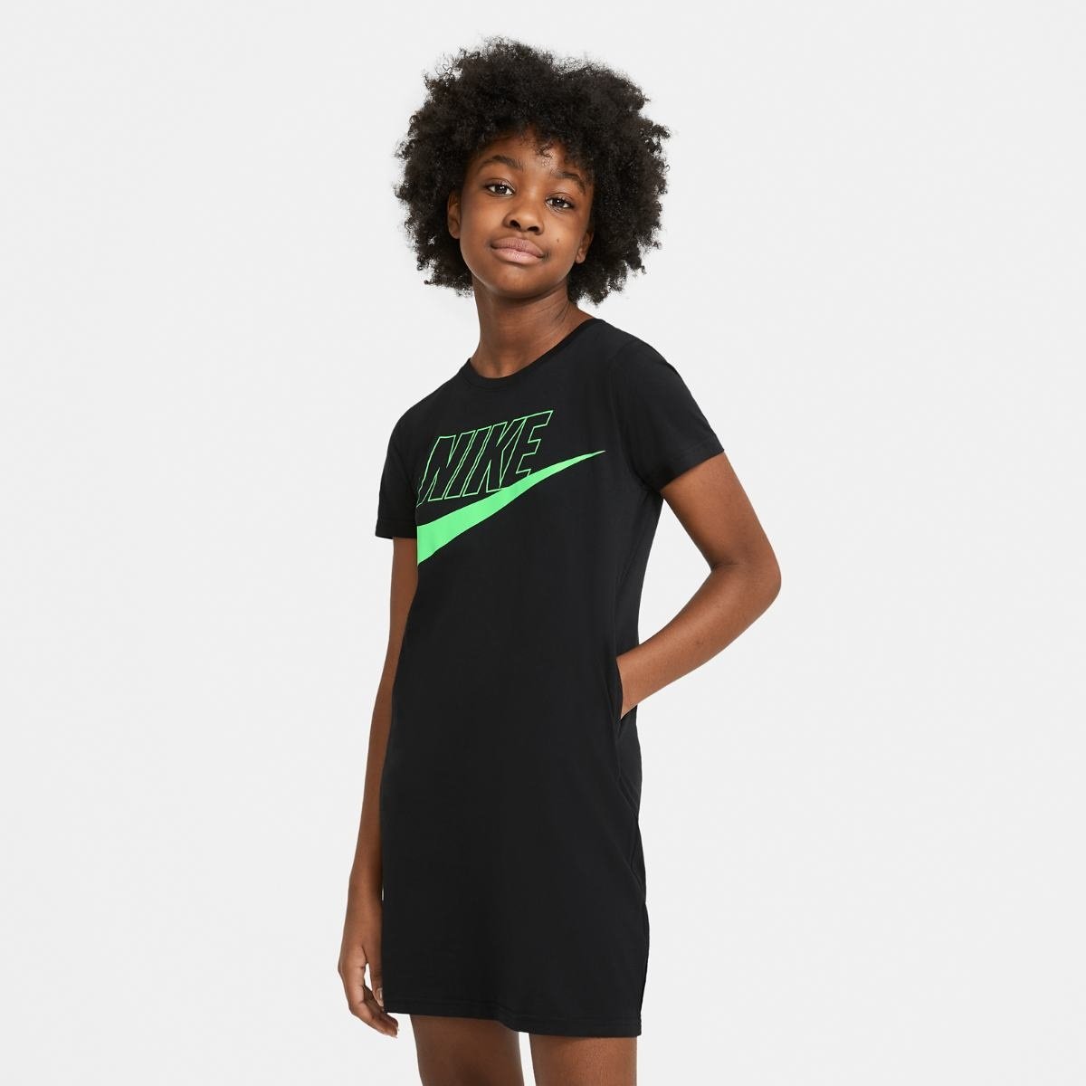 Сукня G NSW FUTURA TSHIRT DRESS CU8375-011 Nike Чорний M, фото №1