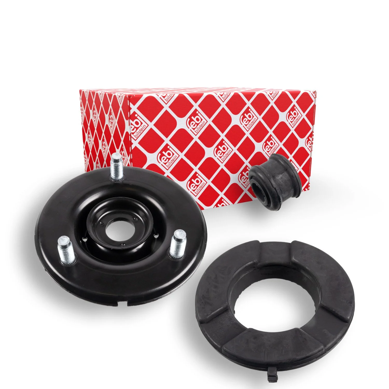 FEBI BILSTEIN Опора амортизатора 107281 для NISSAN RENAULT, передняя ось слева, фото №1