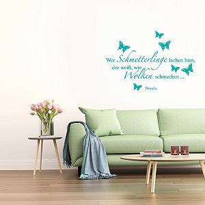 Наклейка на стіну Wandkings Wer Schmetterlinge lachen hört... 125 x 85 см 33 кольори 5 розмірів ціна на synthetic.ua - Фото 1 Наклейка на стіну Wandkings Wer Schmetterlinge lachen hört... 125 x 85 см 33 кольори 5 розмірів synthetic.ua - Фото 1