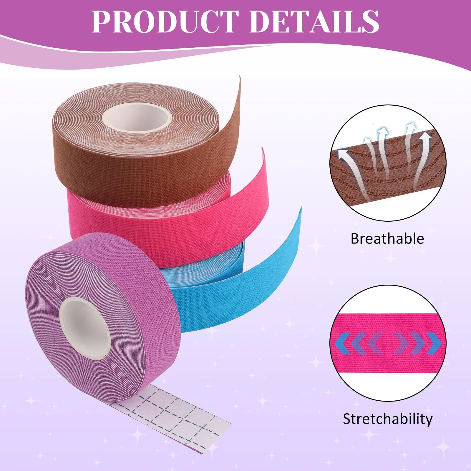 Лента для подтяжки лица TPTGIAR, 4 шт., патч против морщин, фото №4