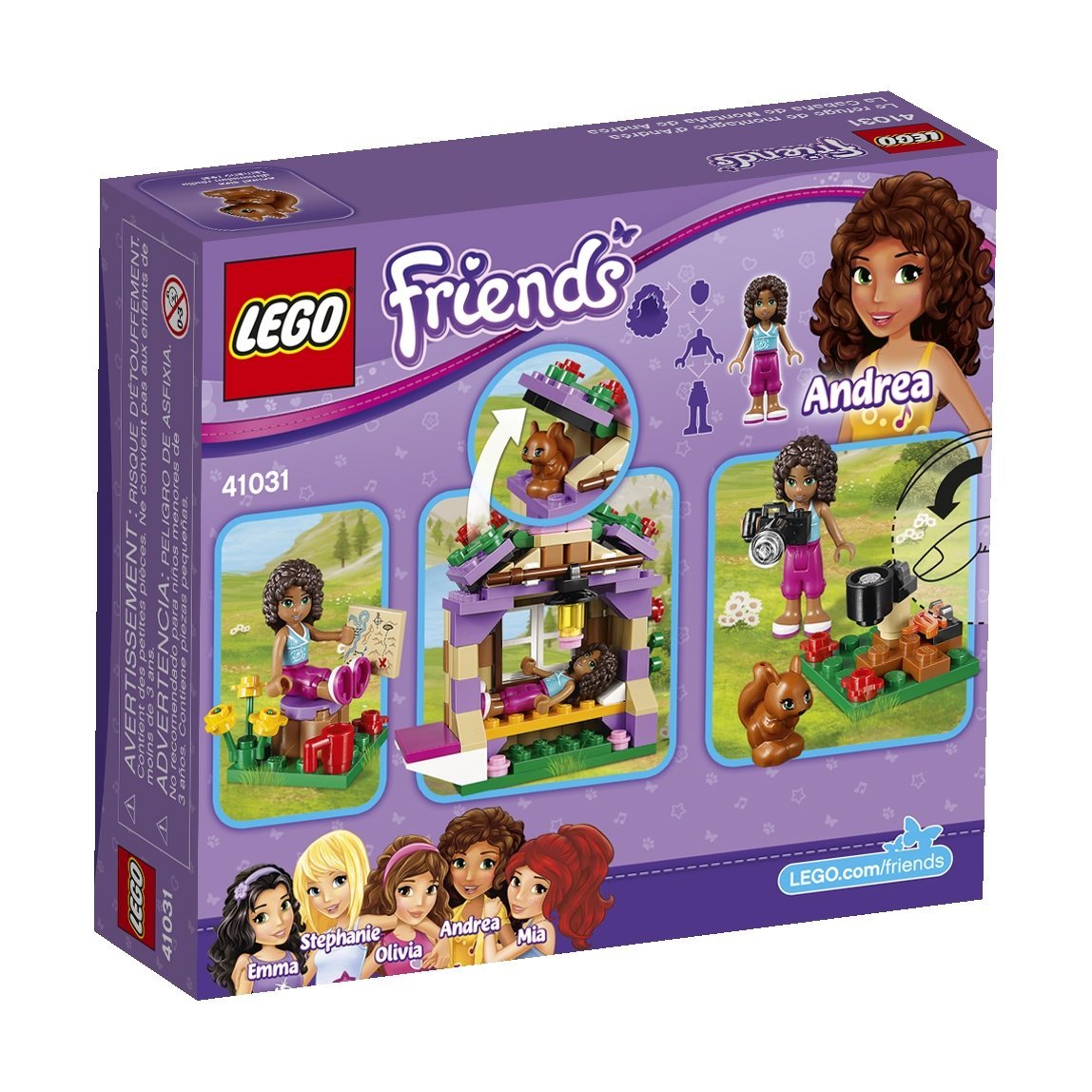Конструктор LEGO Friends Домик Андреа в горах Andrea's Mountain Hut 41031, фото №6