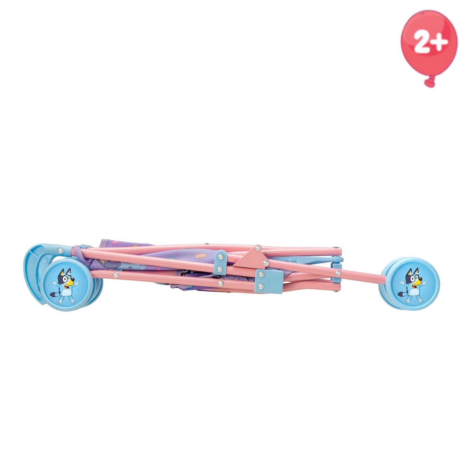 Коляска для кукол Bluey Junior Синий, фото №7 Коляска для кукол Bluey Junior Синий, фото №7