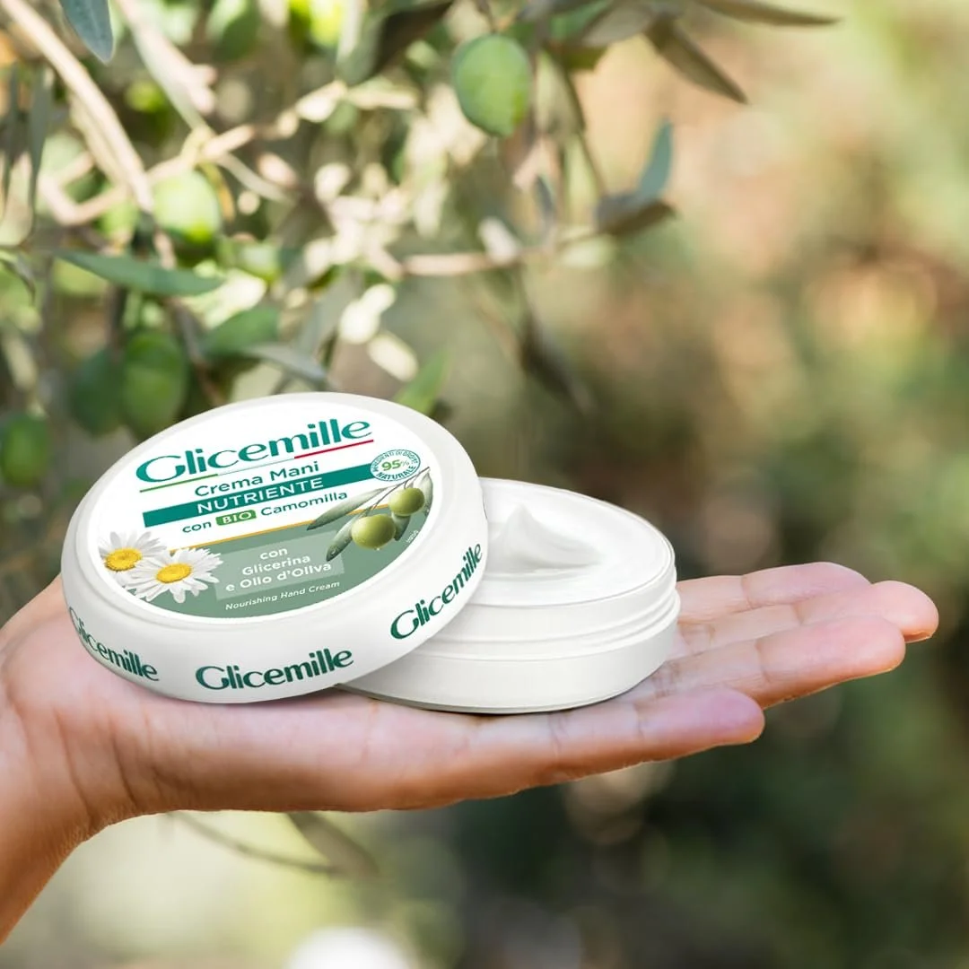 Крем для рук GLICEMILLE Живильний з гліцерином та оливковою олією 100мл, фото №4