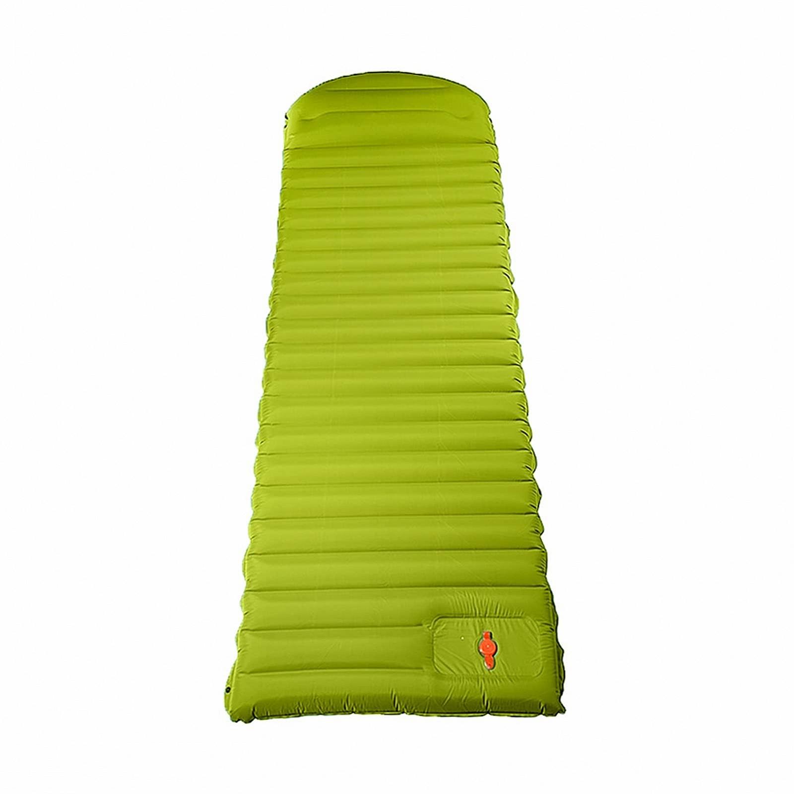 Коврик QWERTYUI AISHANBAIHUODIAN Camping Sleeping Pad Mat Outdoor Надувной Матрас Ultralight Grass Green, фото №1