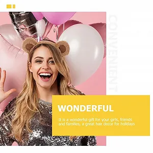 Обруч на голову Ведмежі Вушка synthetic.ua - Фото 1