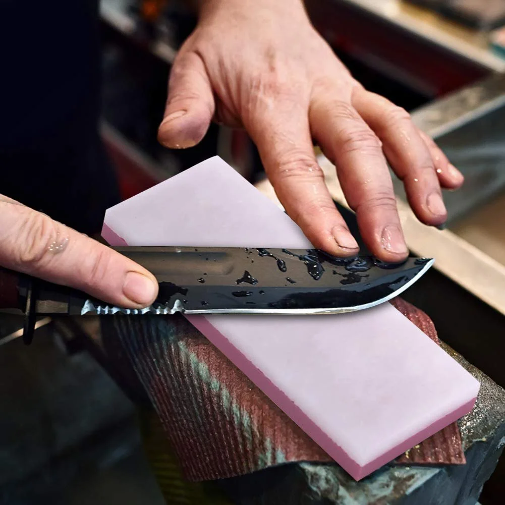 Точильний камінь для кухонних ножів 3000/10000 Білий, фото №4