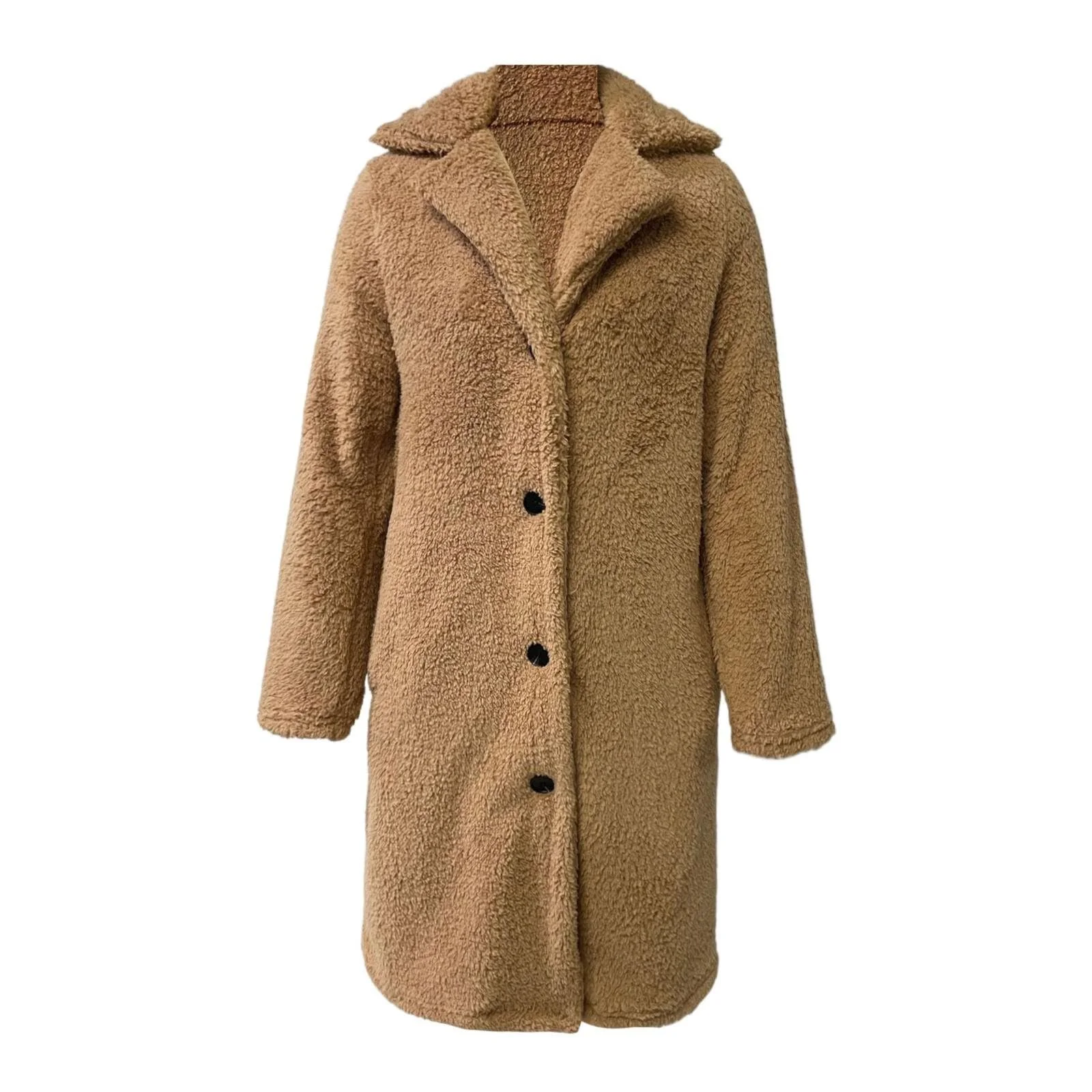 Зимове пальто Жіноча плюшева, фото №7 Зимове пальто Жіноча плюшева, фото №7