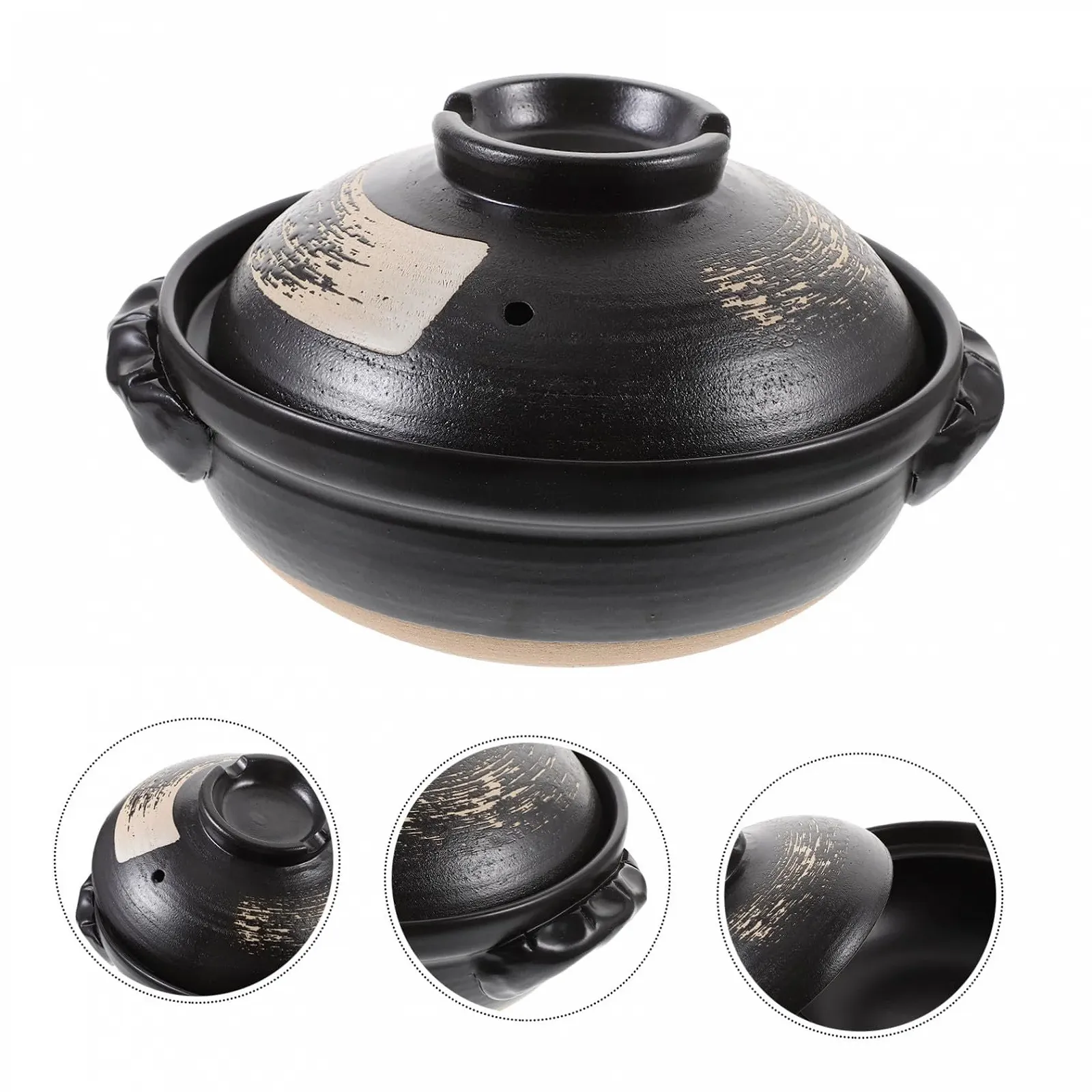 Кастрюля Ciieeo керамическая с вентиляцией 900 мл, фото №2