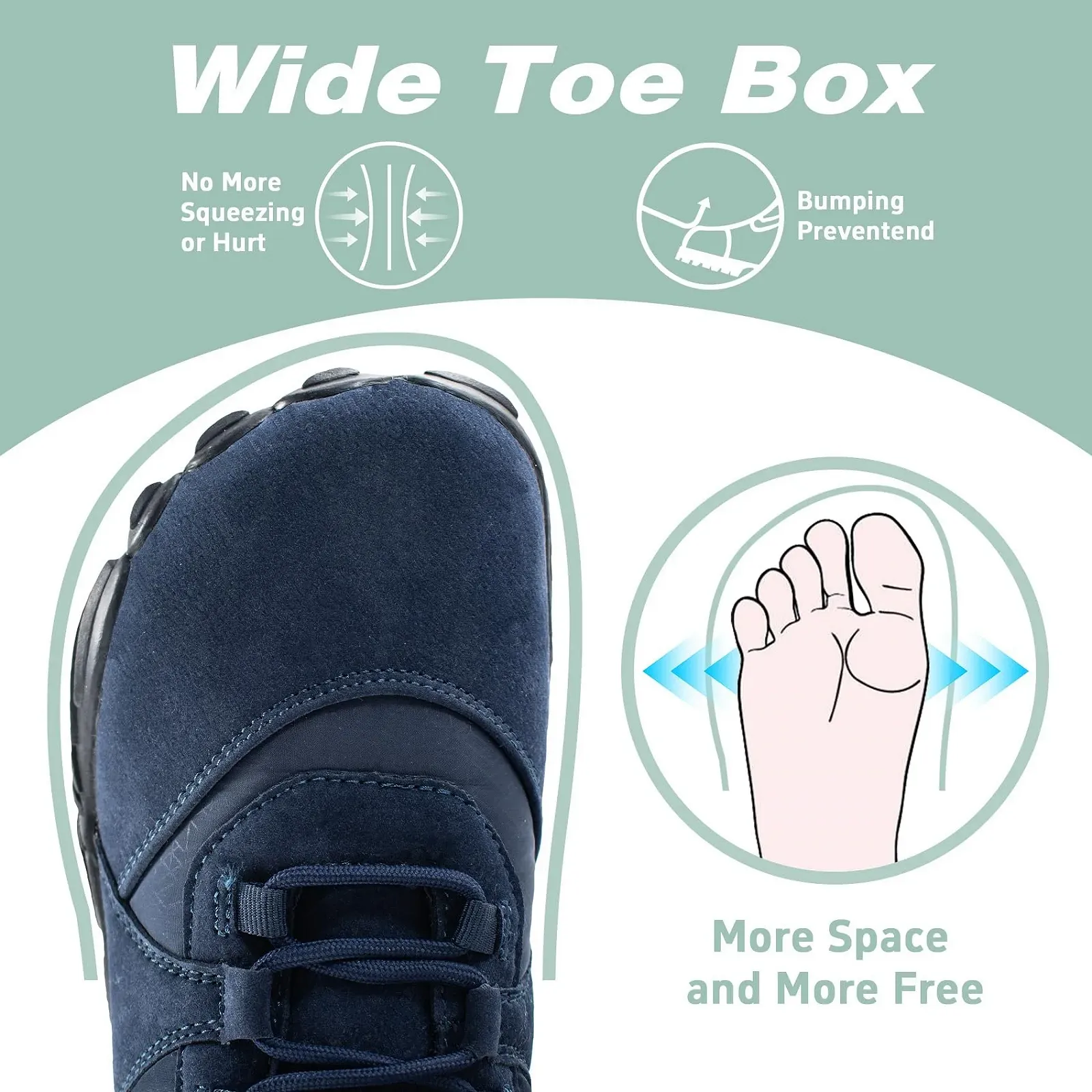 Чоботи EaseWalk Barefoot Чоловічі Зимові, фото №2