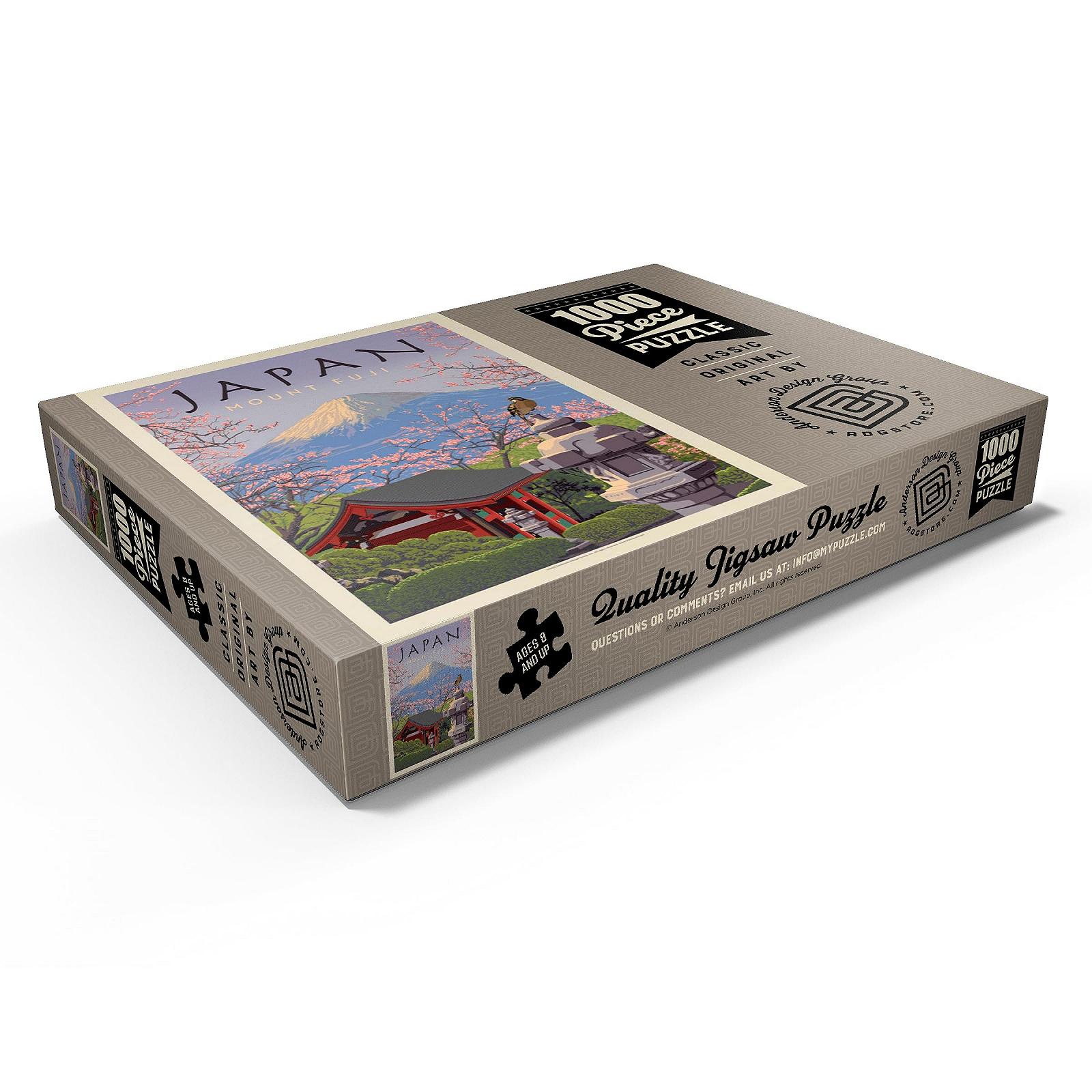 Пазл MyPuzzle Special Collection by Anderson Design Group Japan: Mount Fuji, Vintage Poster Premium 1000 элементов, фото №3