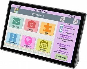 Планшет 10.1" Full HD Facilotab L Rubis 4/64Gb 4G 2-SIM 8 ядер Android 11 6850 mAh Сірий - Фото 1
